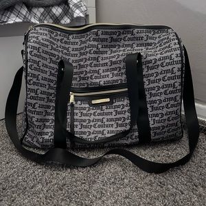 Juicy Couture Black Gothic Overnighter